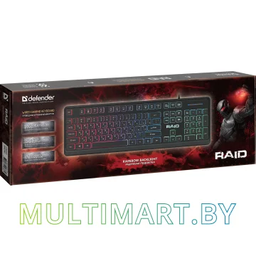 Клавиатура Defender Raid GK-778DL RU